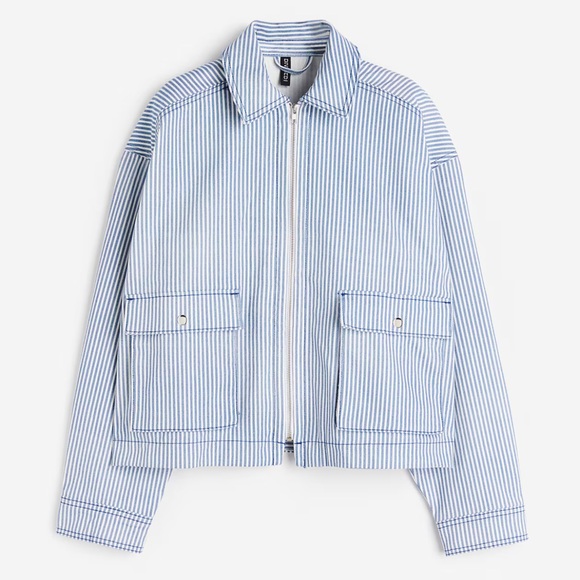 H&M Jackets & Blazers - H&M Twill Utility Jacket